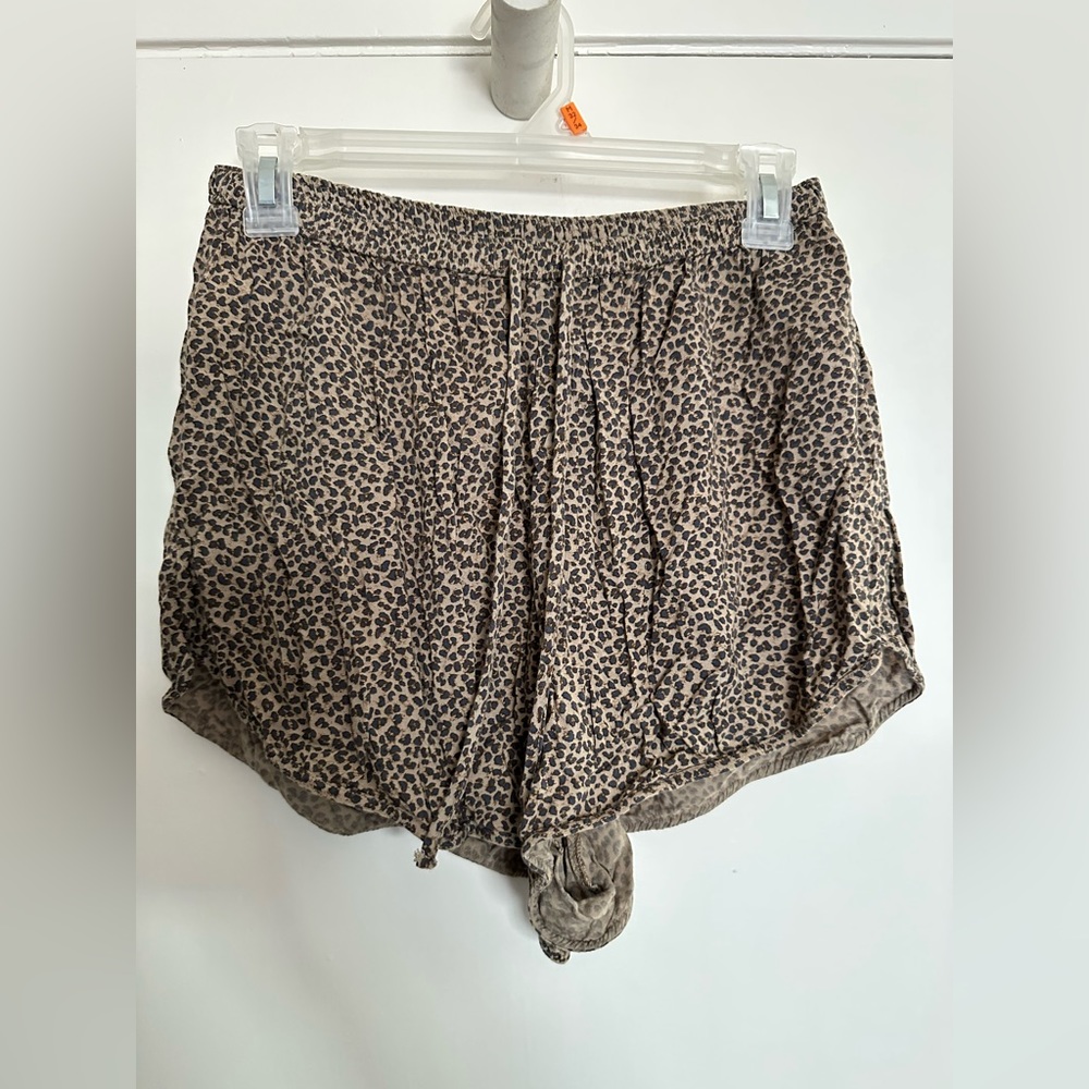 Abercrombie Leopard Print Shorts - image 1